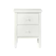 Load image into Gallery viewer, Farmhouse Two-Drawer Nightstand