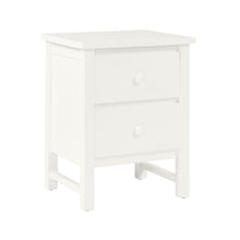 Load image into Gallery viewer, Farmhouse Two-Drawer Nightstand
