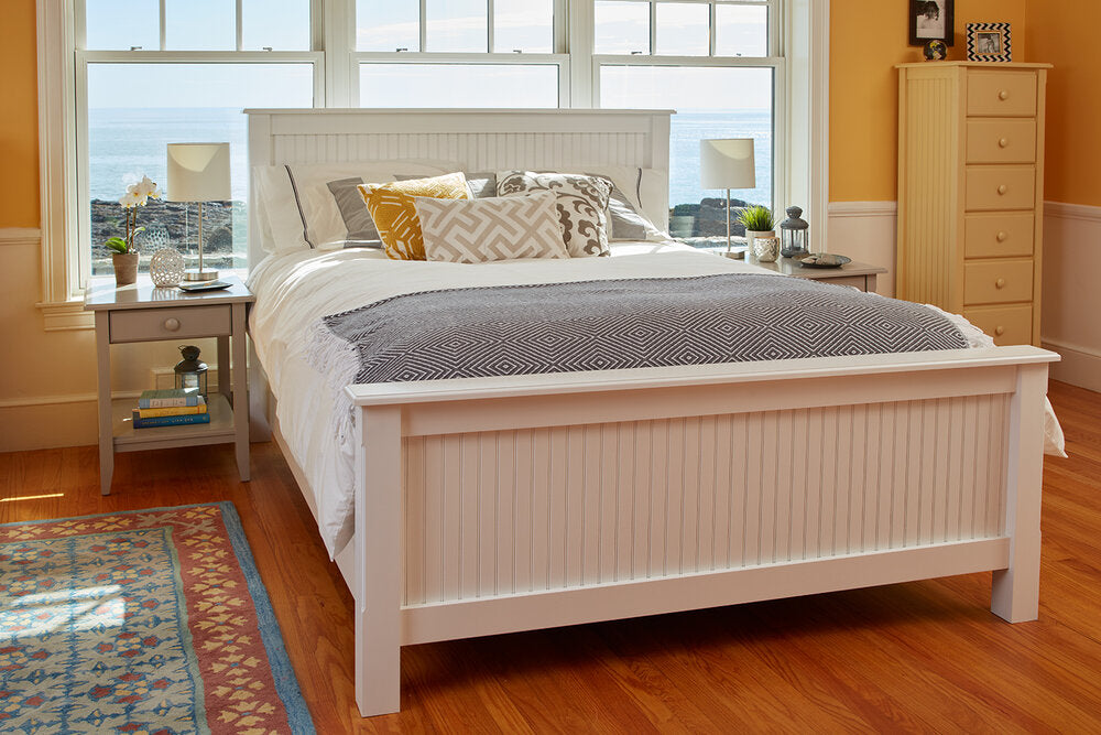 The Louisa Cottage Bed Frame Maine Woodworks