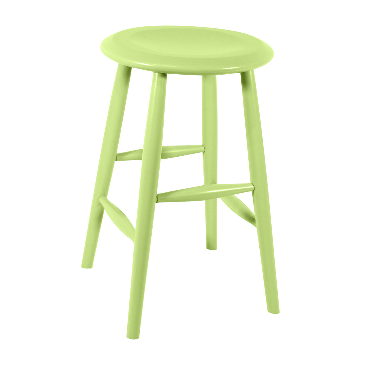 Zuri Outdoor Stool Aged Natural Teak Four Hands