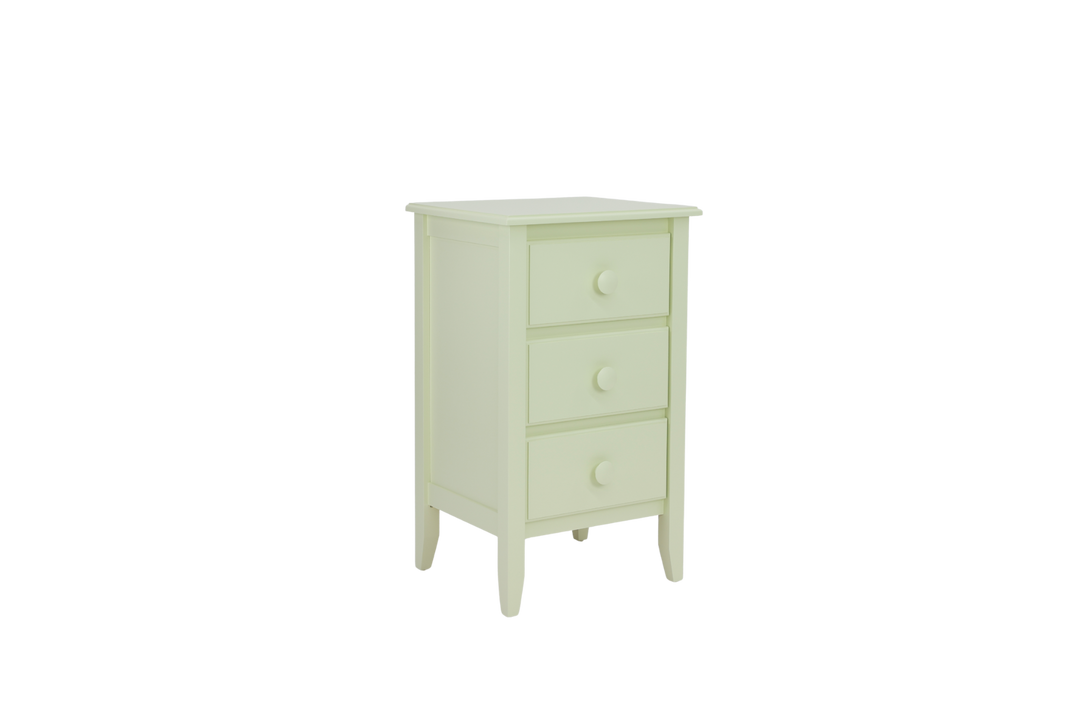 3-Drawer Nightstand in Reflection
