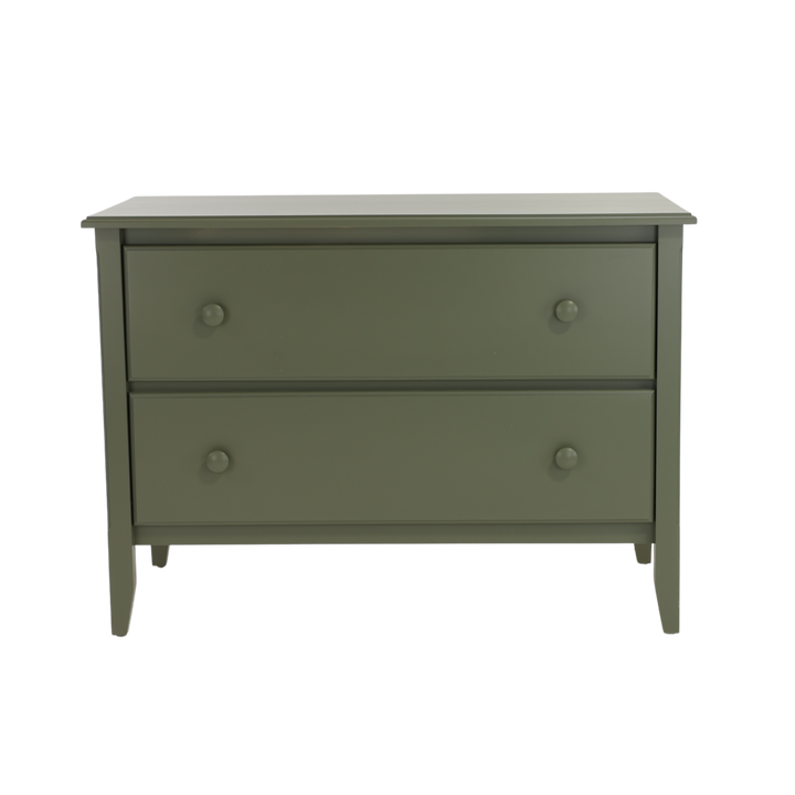 2-Drawer Wide Chest in Knotty