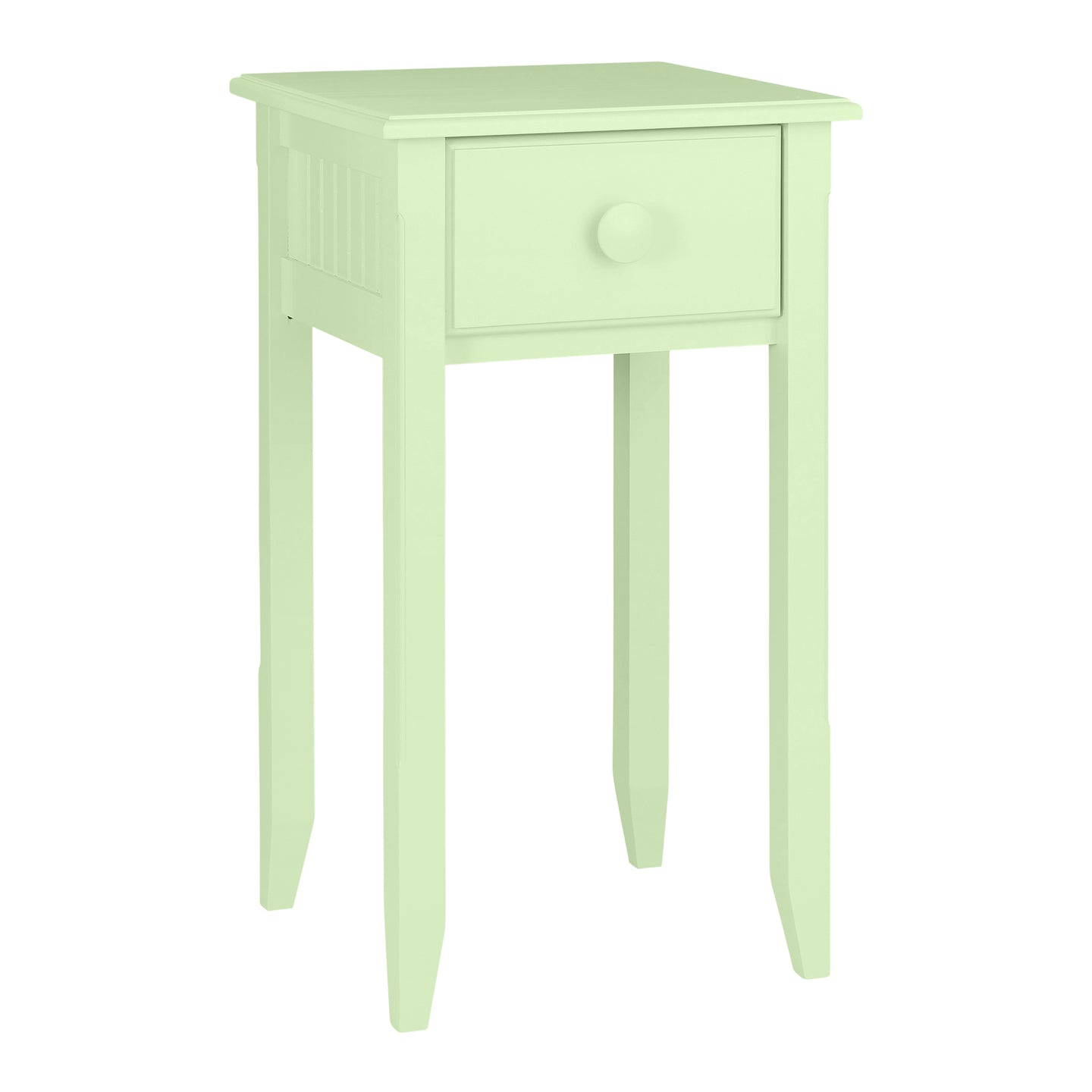 Tall Bay End Table in Key Lime
