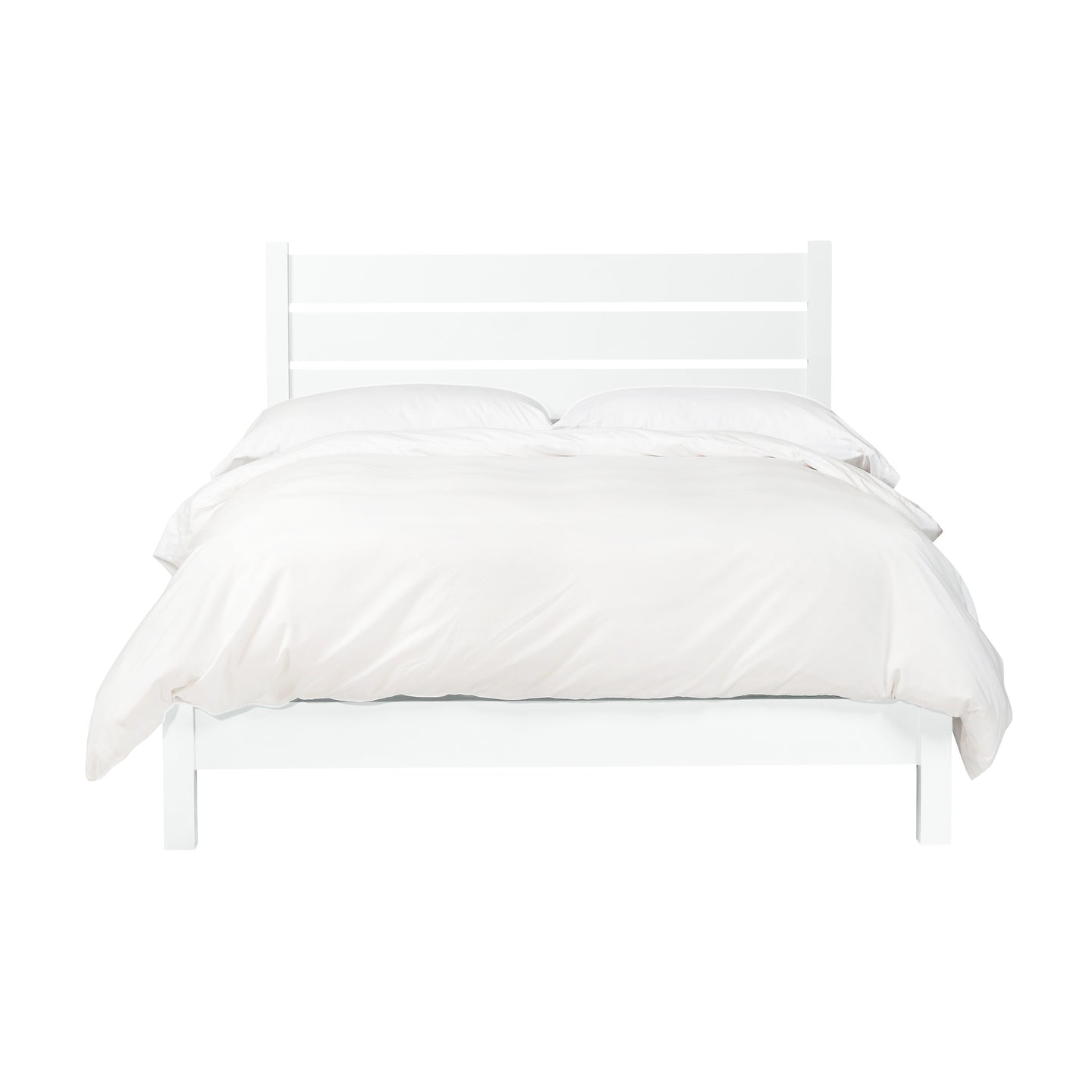Wyatt Queen Platform Bed in Sugar