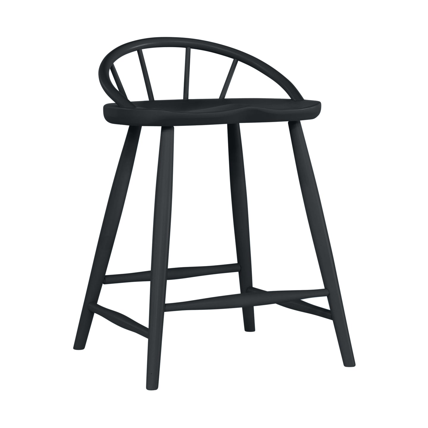 Farmhouse Bar Stool in Midnight