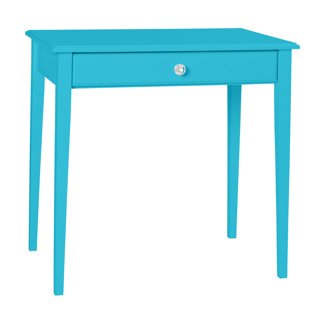 Writing Table with Crystal Knob in Surf&