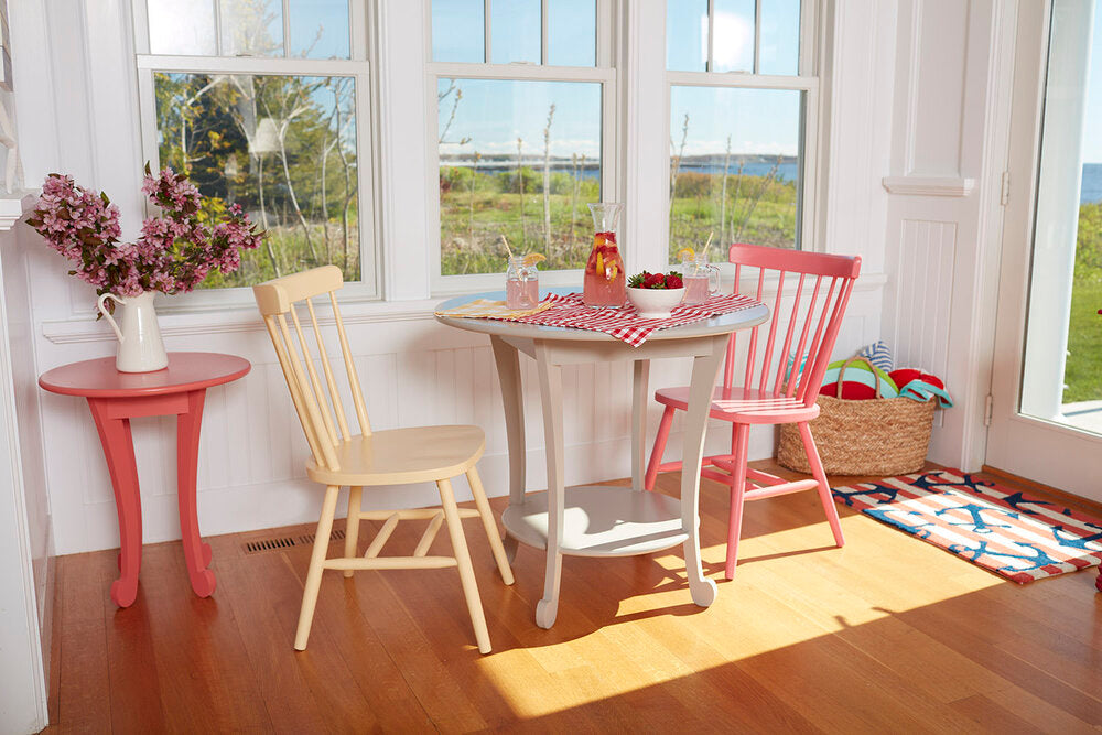Large Tulip Bistro Table Maine Woodworks