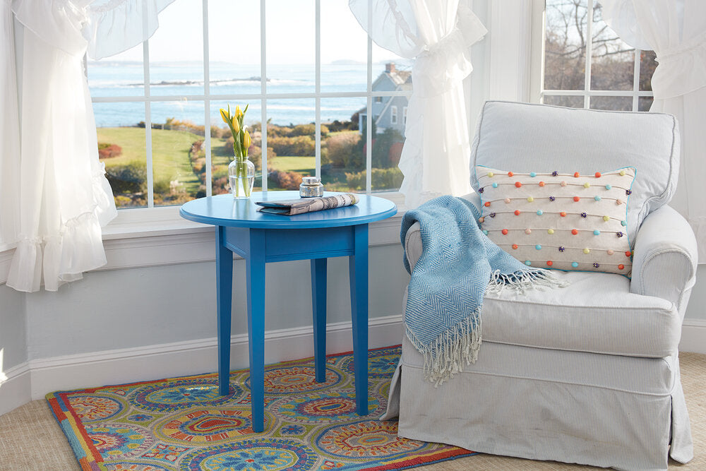 Round Cove End Table