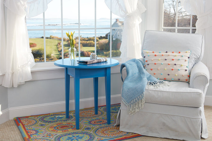 Round Cove End Table