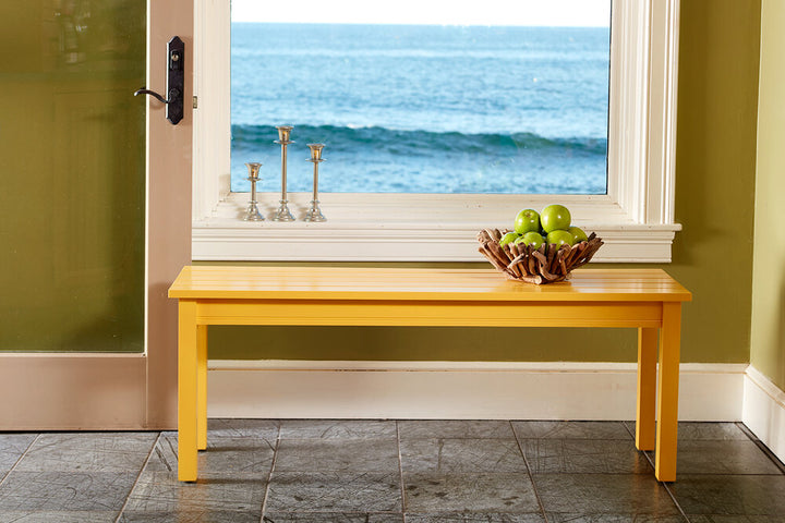 Seaside Slat Bench