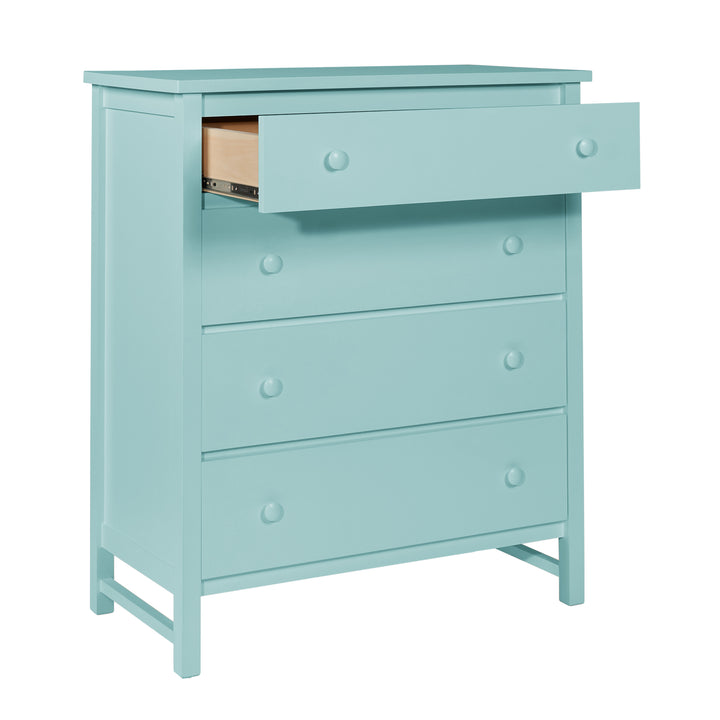 Farmhouse Four-Drawer Wide Chest