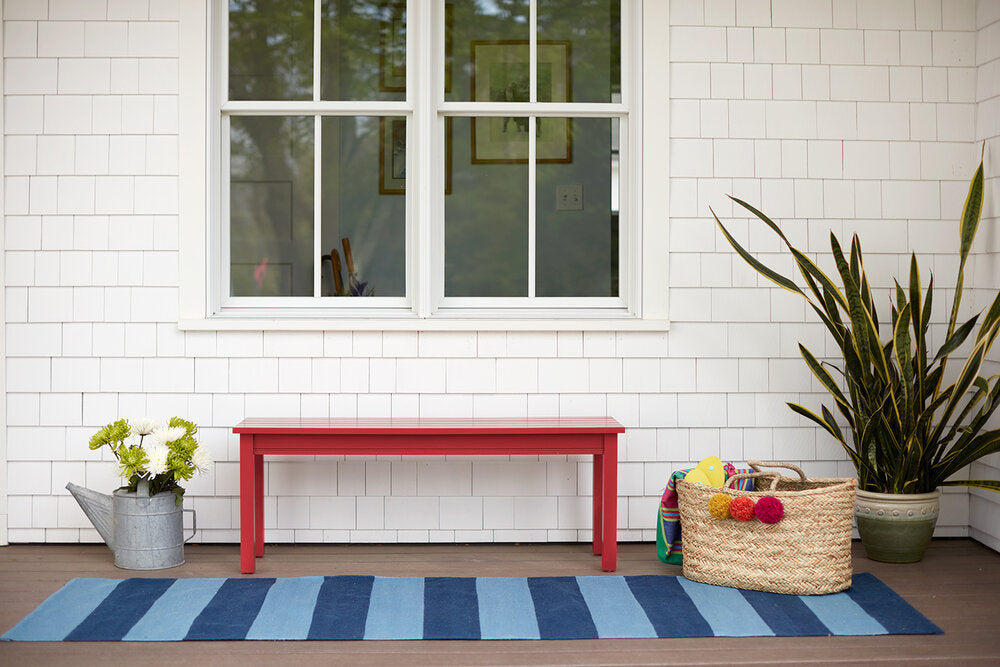 Seaside Slat Bench