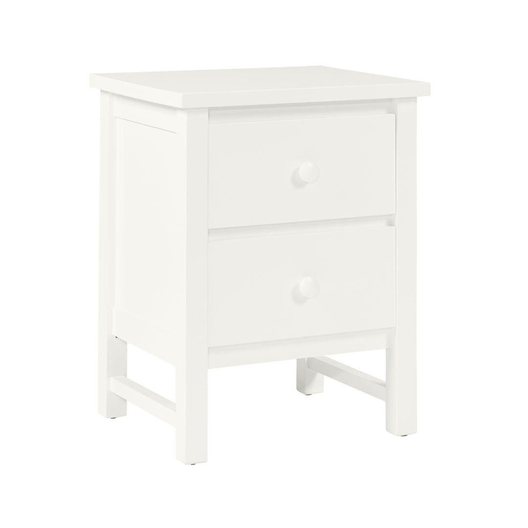 Farmhouse Two-Drawer Nightstand