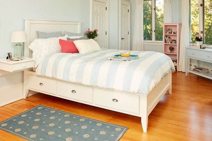 Floating Narrow Nightstand with Drawer
