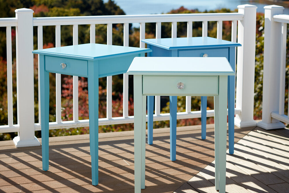 Cove Tapered Leg Table