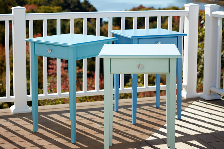 Cove Tapered Leg Table